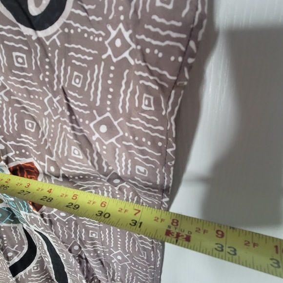 Womens House Dress ONE SIZE fits most Kaftan Beach CoverUp Cotton Colorful NEW - Picture 4 of 6